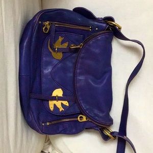 Marc Jacobs purple bird bag